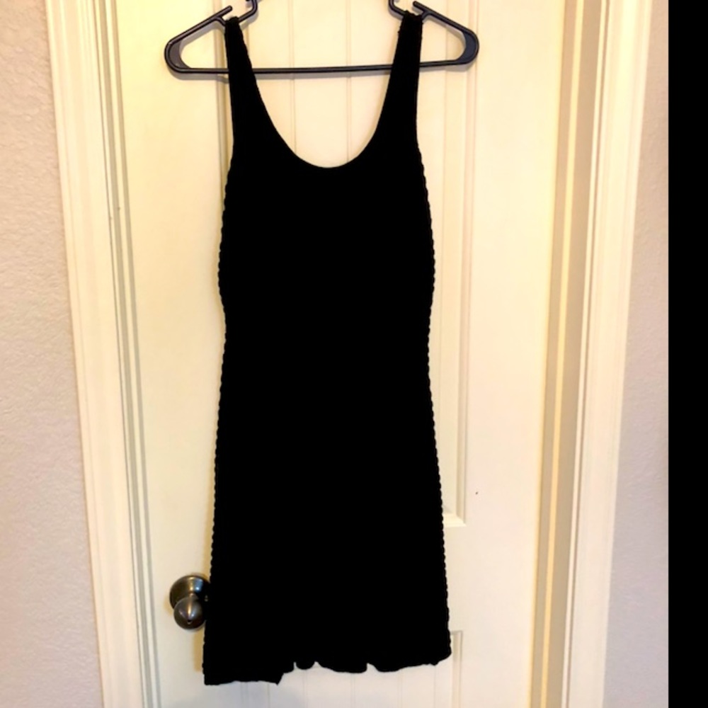 Jessica Simpson Asymmetrical black dress